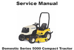 Thumbnail  Cub Cadet Domestic Series 5000 Compact Tractor Service Repair Manual DOWNLOAD 