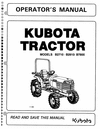 Thumbnail KUBOTA B2710 B2910 B7800 TRACTOR OPERATOR / MAINTENANCE / OWNER Manual
