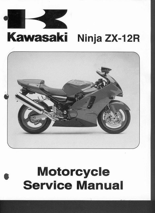Product picture Kawasaki ZX12R-2000 Service workshop repair Manual download