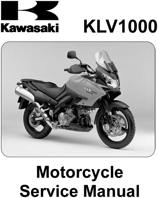 Product picture KAWASAKI KLV1000 service workshop repair manual download
